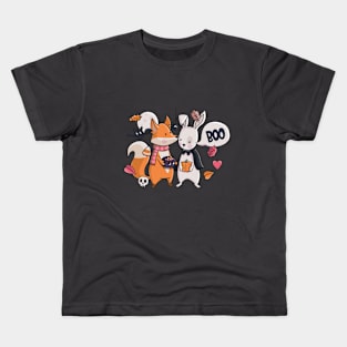 Woodland Halloween Kids T-Shirt